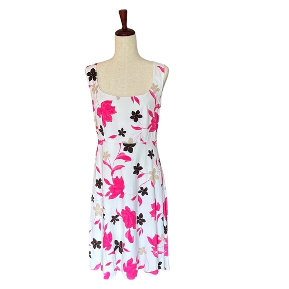 NWT Ann Taylor Floral Sleeveless Flare Maxi Dress  Multi Color Various - Picture 1 of 12
